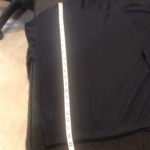 J. Jill Fit Cotton Blend Soft Cowl Neck Elastic Waist 3/4 Sleeves Top-Size MP - Picture 8 of 8